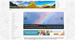 Desktop Screenshot of fundospaisagens.com